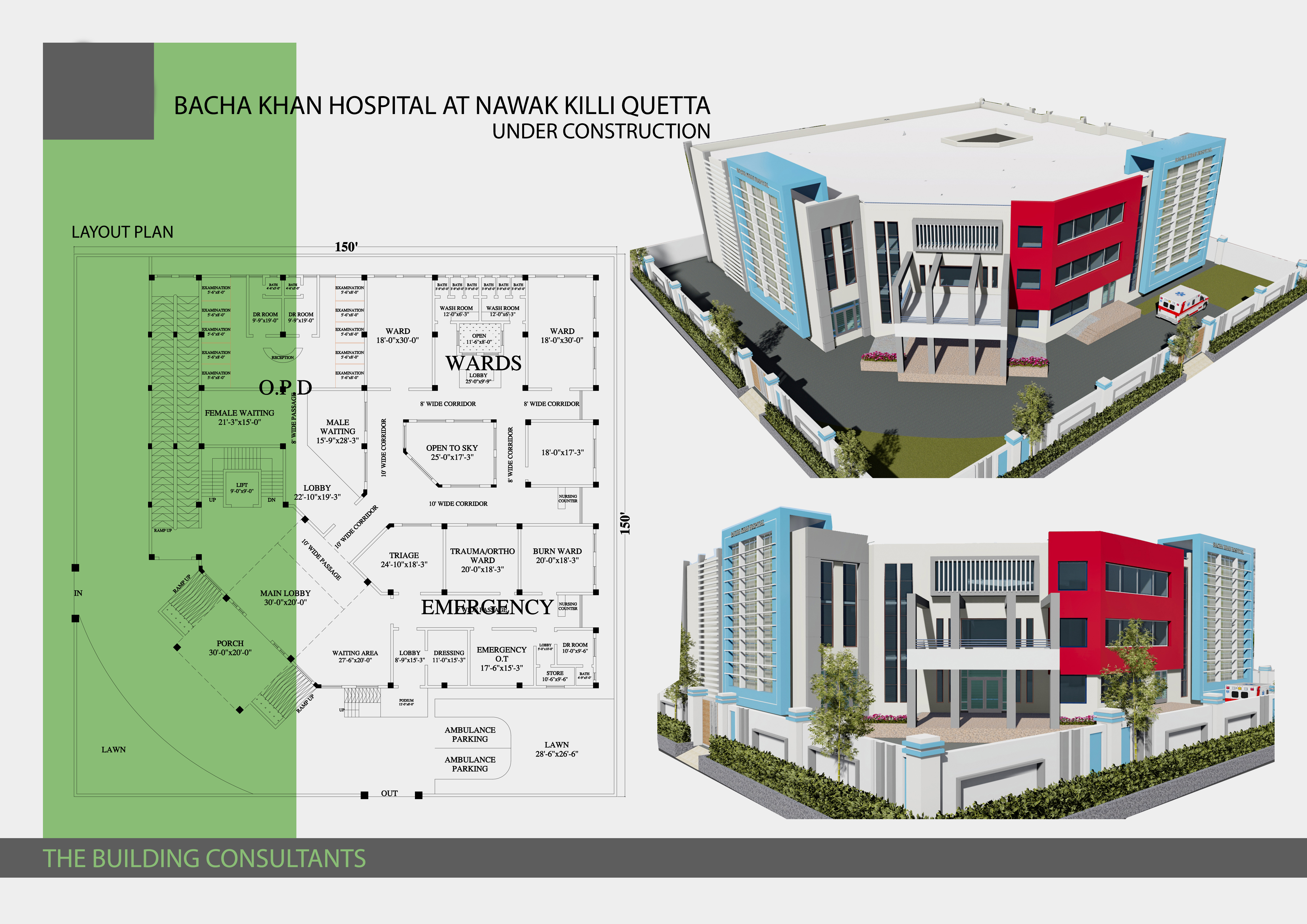 Bacha Khan Hospital at Nawa Killi 